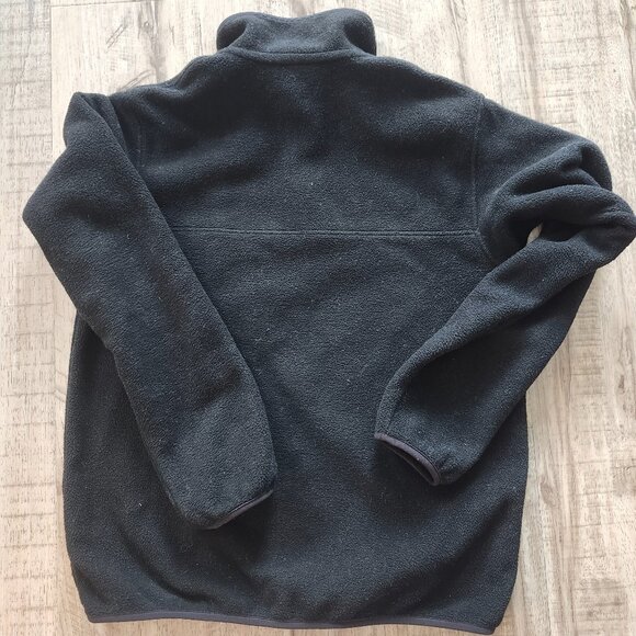 Patagonia lightweight synchilla T snap fleece | black, women's S - Picture 6 of 6